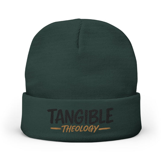 Tangible Theology Embroidered Knit Beanie