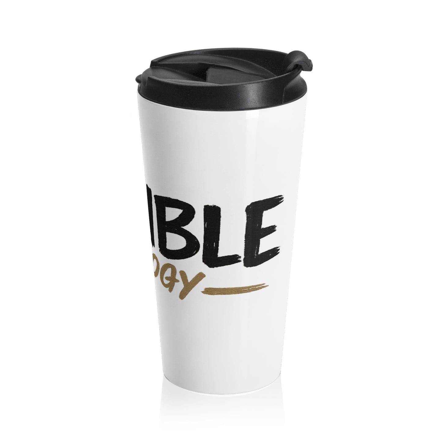 Theology Travel Mug — "Theology" Stainless Steel Travel Coffee Tumbler