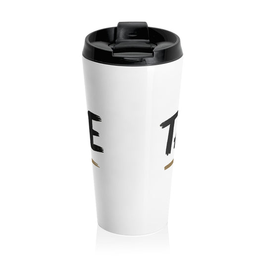Theology Travel Mug — "Theology" Stainless Steel Travel Coffee Tumbler