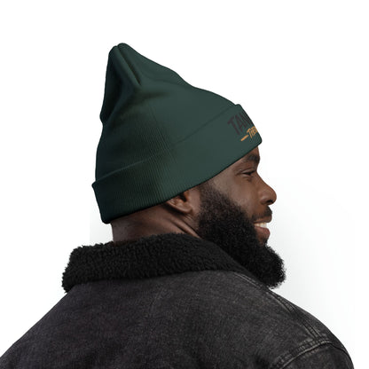 Tangible Theology Embroidered Knit Beanie