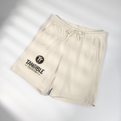 Tangible Theology Fleece Sweat Shorts — Garment-Dyed Lightweight Lounge Shorts
