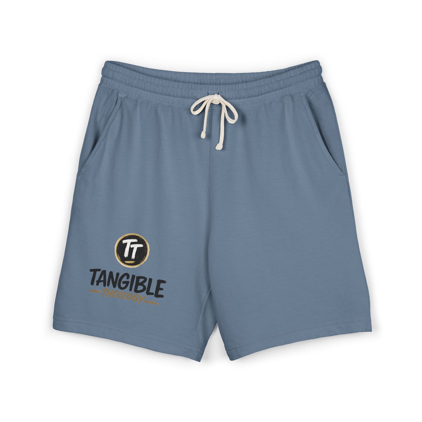 Tangible Theology Fleece Sweat Shorts — Garment-Dyed Lightweight Lounge Shorts