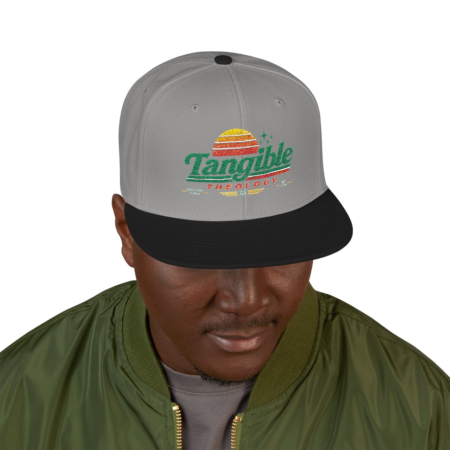 Tangible Theology Retro Snapback Hat — Retro Style Baseball Cap
