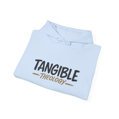Tangible Theology Hoodie — Minimal Faith Logo Pullover