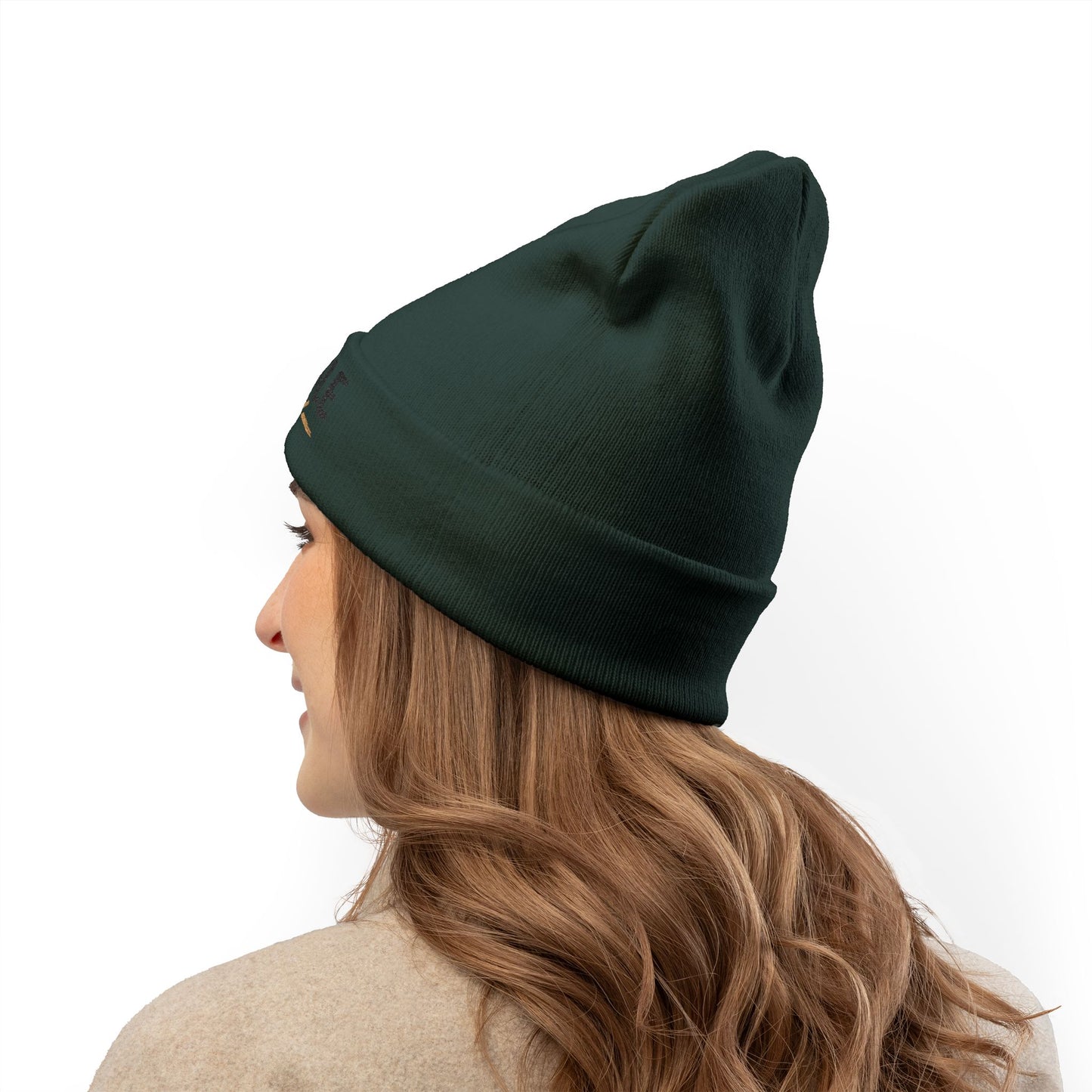 Tangible Theology Embroidered Knit Beanie