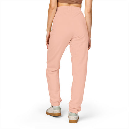 Graphic Sweatpants — "Timberlake" Vertical Logo Fleece Joggers