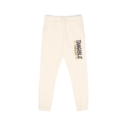 Graphic Sweatpants — "Timberlake" Vertical Logo Fleece Joggers
