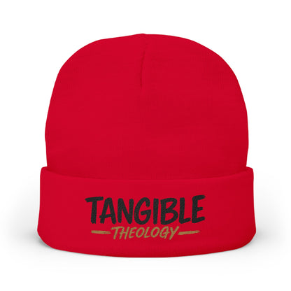 Tangible Theology Embroidered Knit Beanie