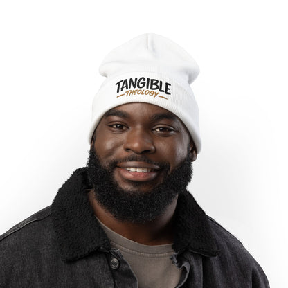 Tangible Theology Embroidered Knit Beanie