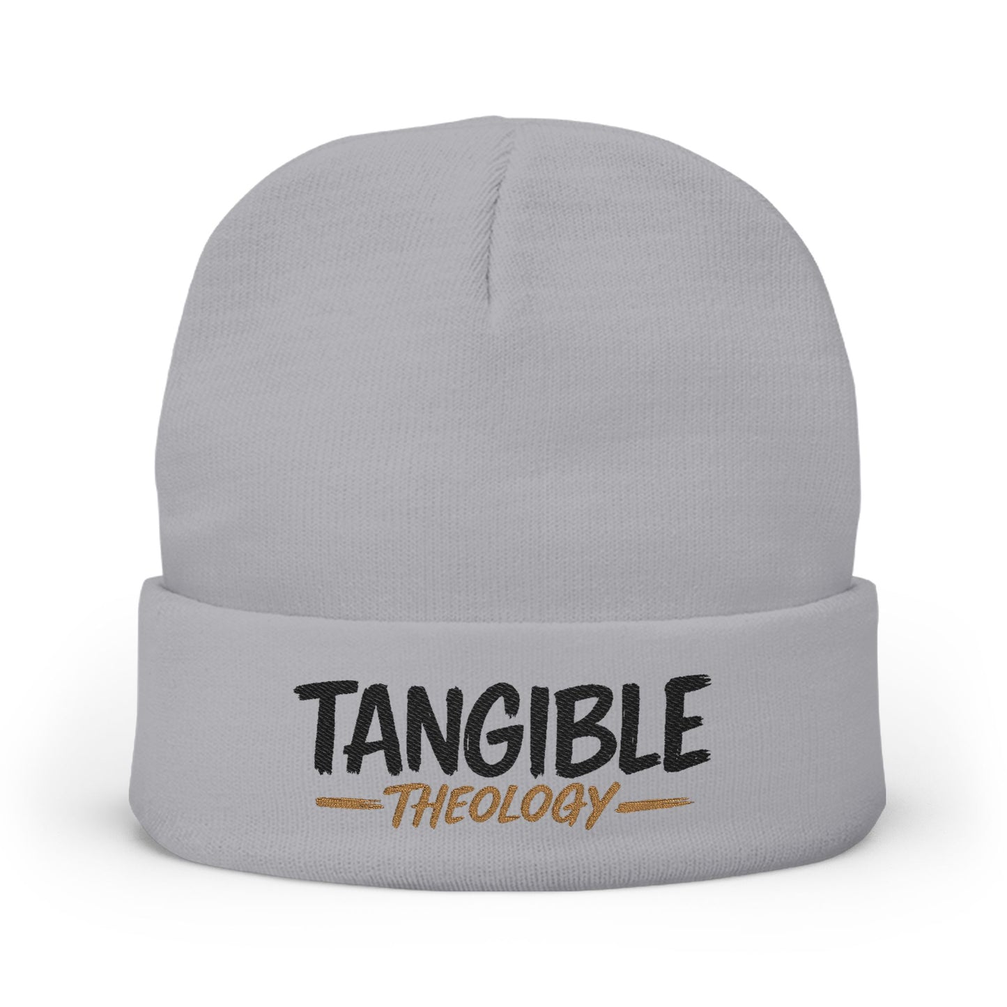 Tangible Theology Embroidered Knit Beanie