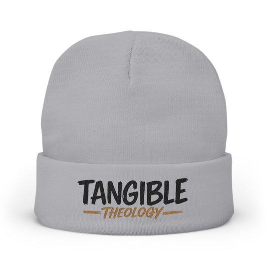 Tangible Theology Embroidered Knit Beanie