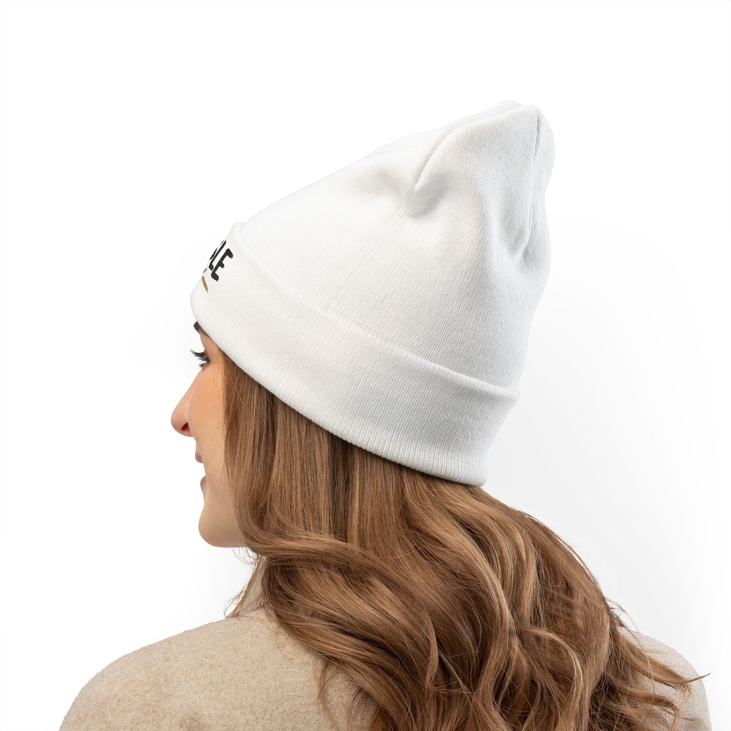 Tangible Theology Embroidered Knit Beanie