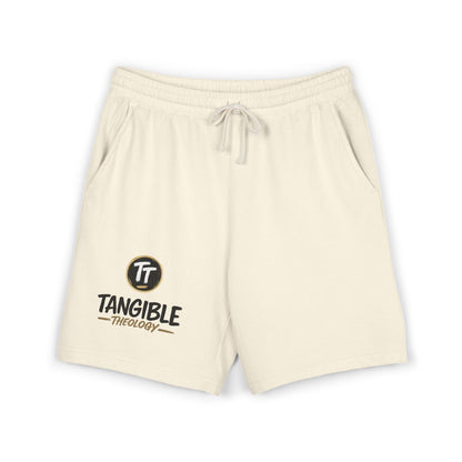 Tangible Theology Fleece Sweat Shorts — Garment-Dyed Lightweight Lounge Shorts