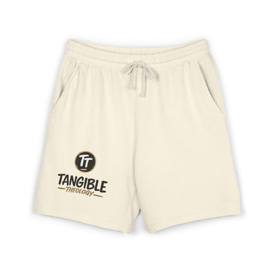 Tangible Theology Fleece Sweat Shorts — Garment-Dyed Lightweight Lounge Shorts