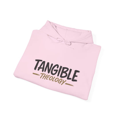 Tangible Theology Hoodie — Minimal Faith Logo Pullover