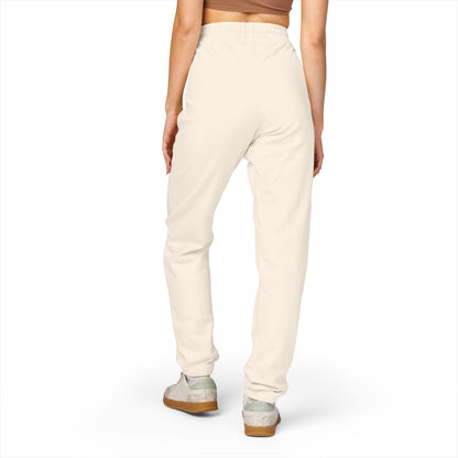Graphic Sweatpants — "Timberlake" Vertical Logo Fleece Joggers