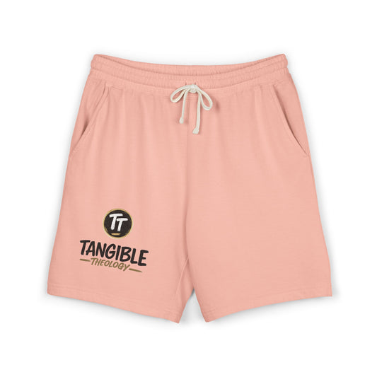 Tangible Theology Fleece Sweat Shorts — Garment-Dyed Lightweight Lounge Shorts