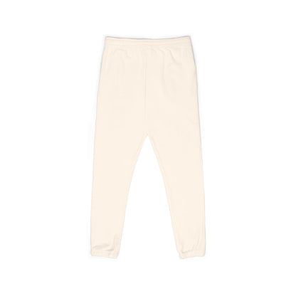 Graphic Sweatpants — "Timberlake" Vertical Logo Fleece Joggers