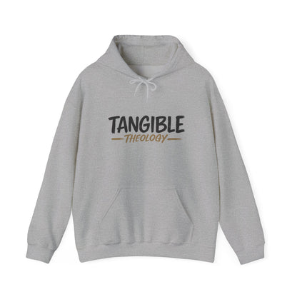 Tangible Theology Hoodie — Minimal Faith Logo Pullover