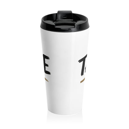 Theology Travel Mug — "Theology" Stainless Steel Travel Coffee Tumbler