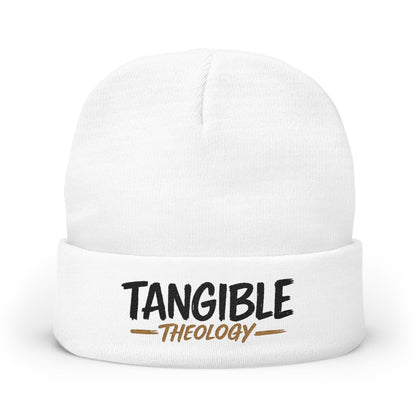 Tangible Theology Embroidered Knit Beanie