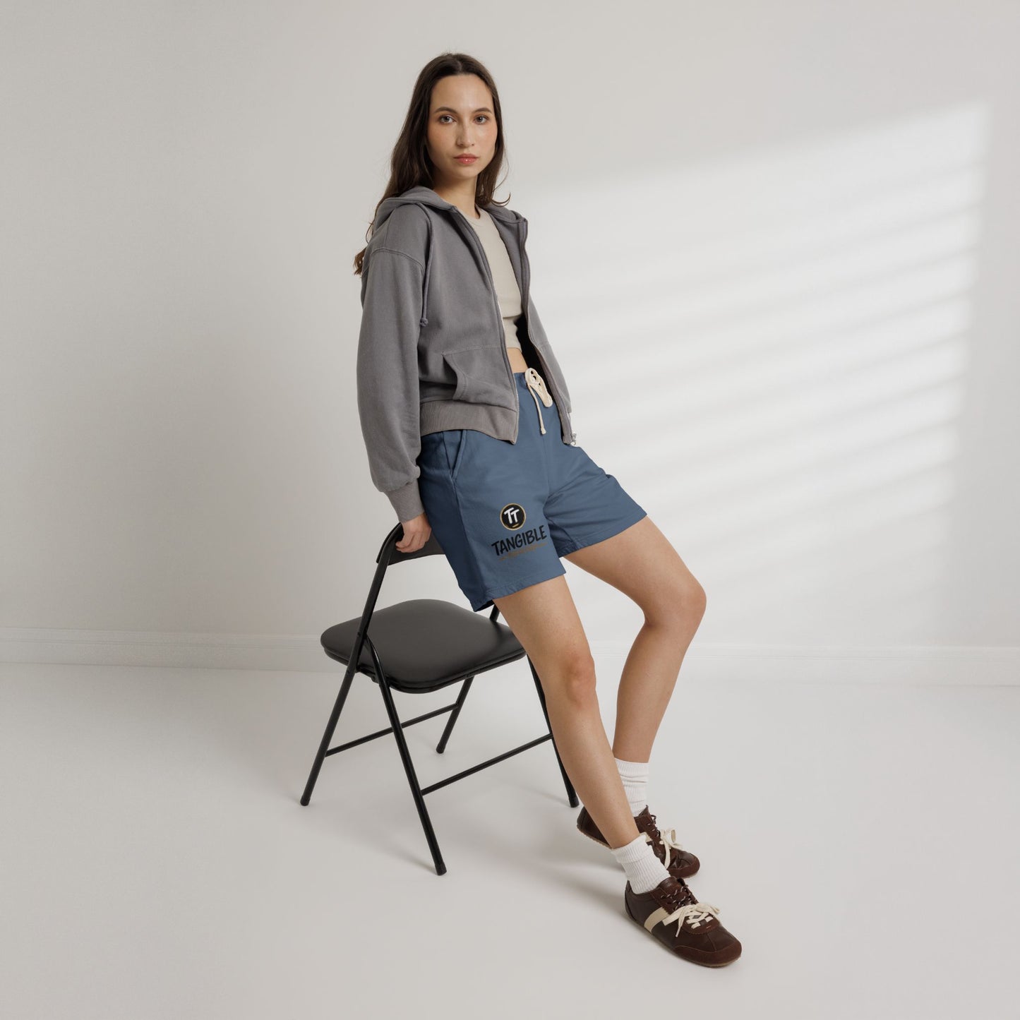 Tangible Theology Fleece Sweat Shorts — Garment-Dyed Lightweight Lounge Shorts