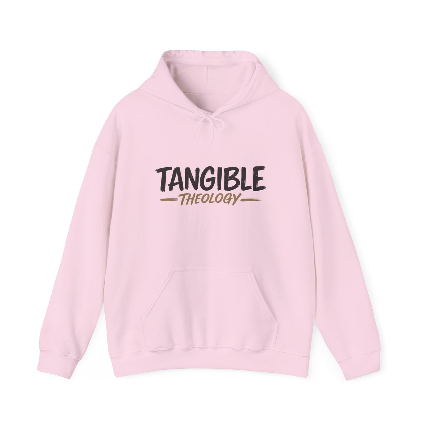 Tangible Theology Hoodie — Minimal Faith Logo Pullover