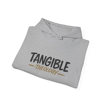 Tangible Theology Hoodie — Minimal Faith Logo Pullover