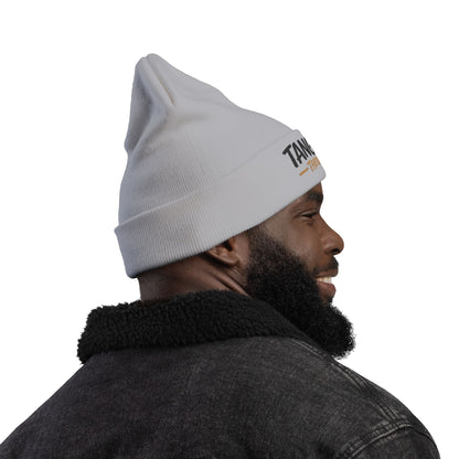 Tangible Theology Embroidered Knit Beanie