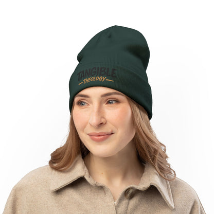 Tangible Theology Embroidered Knit Beanie