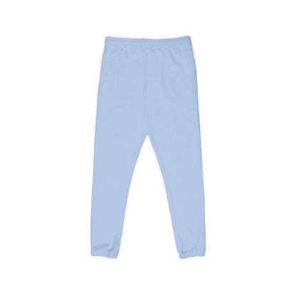 Graphic Sweatpants — "Timberlake" Vertical Logo Fleece Joggers