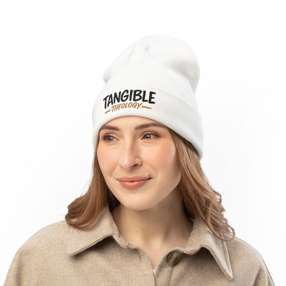 Tangible Theology Embroidered Knit Beanie